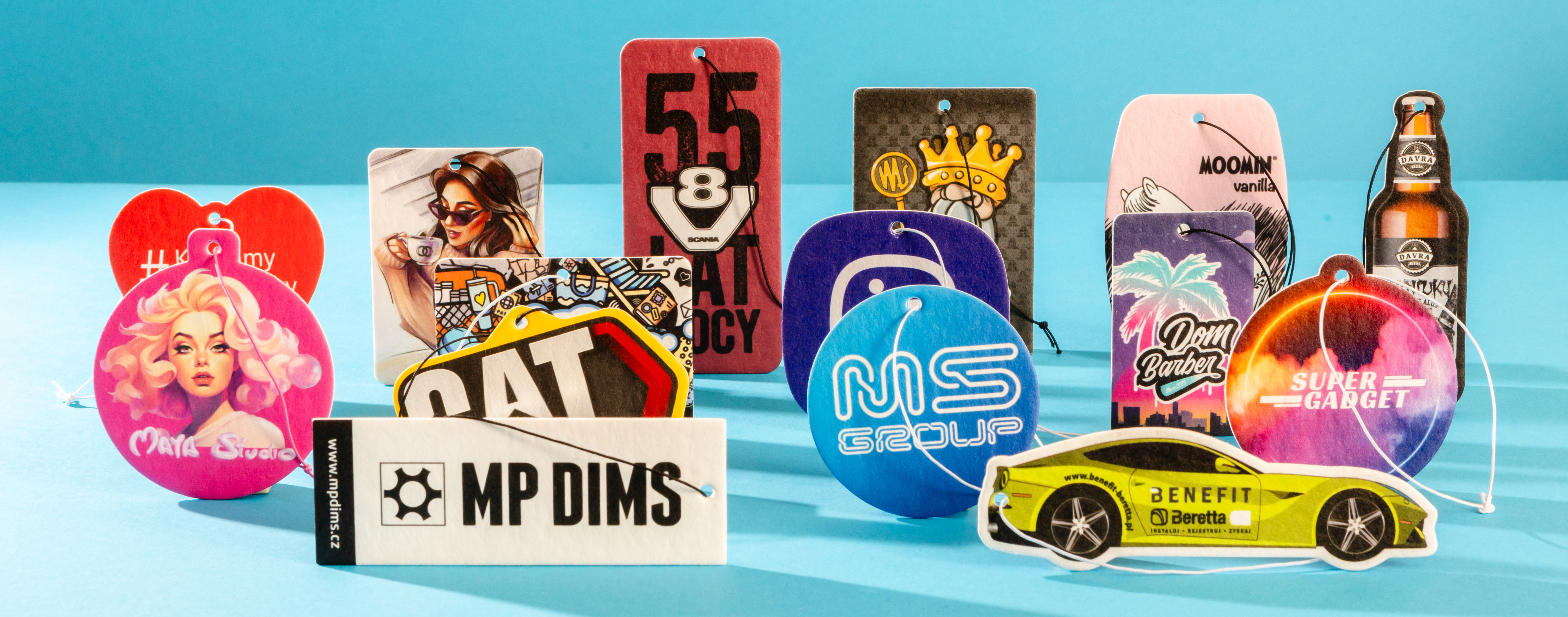 Personalizowane zawieszki zapachowe